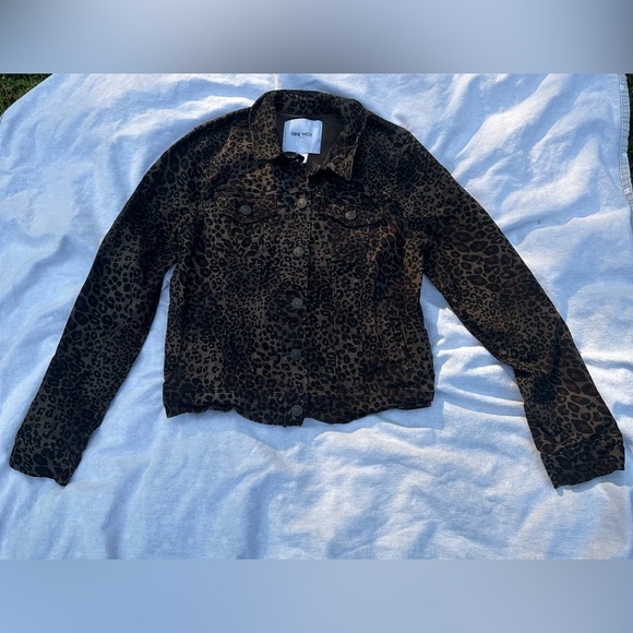 Nine West Leopard Print Jacket